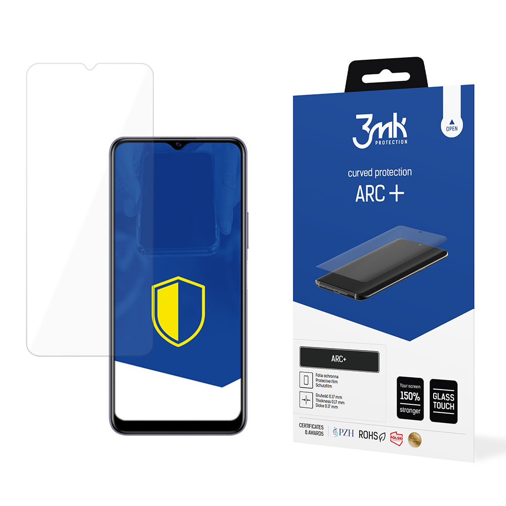Vivo Y20 2020 – 3mk ARC+ telefoni ekraanikaitse