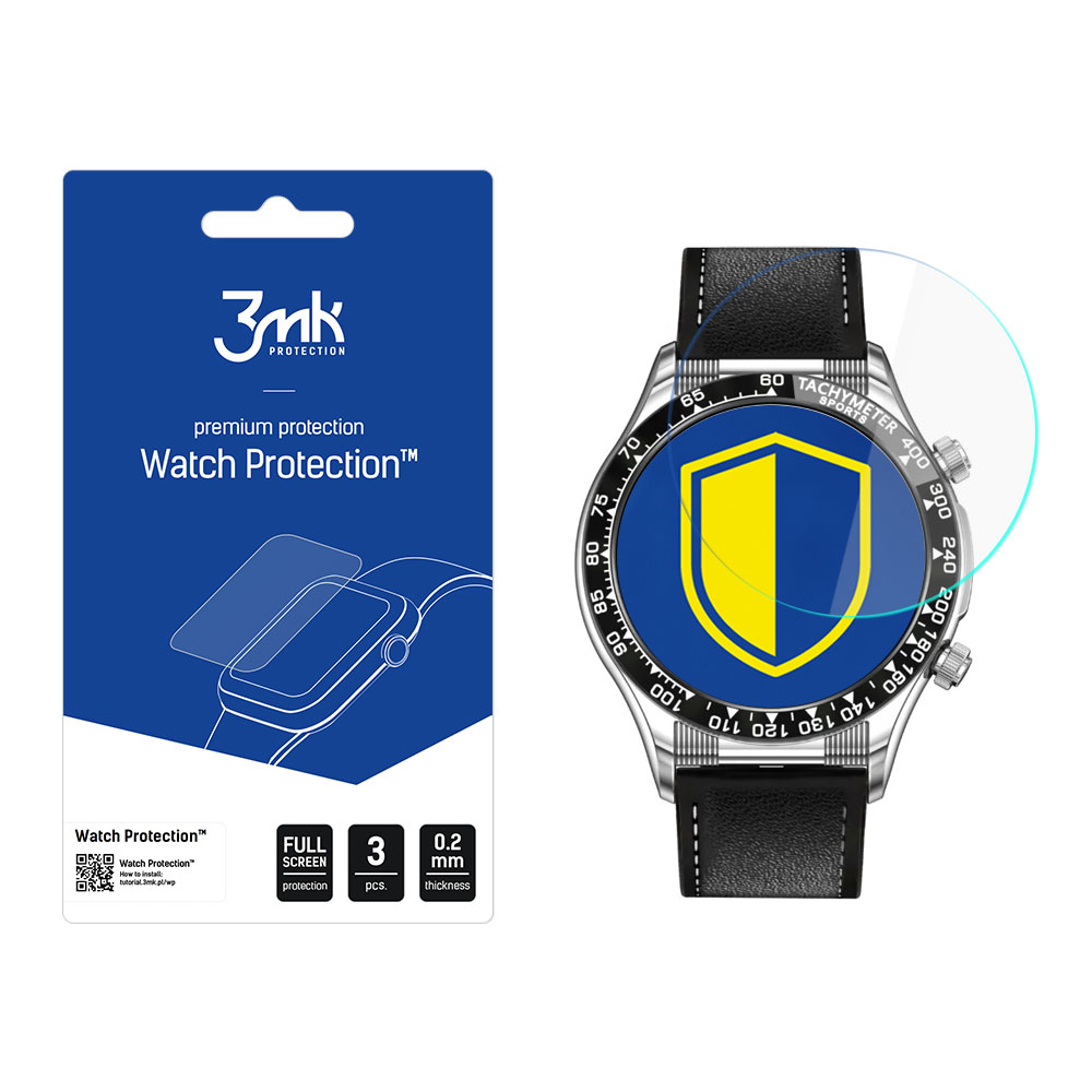 Rubicon RNCE94 – 3mk Watch Protection FlexibleGlass nutikella ekraanikaitse