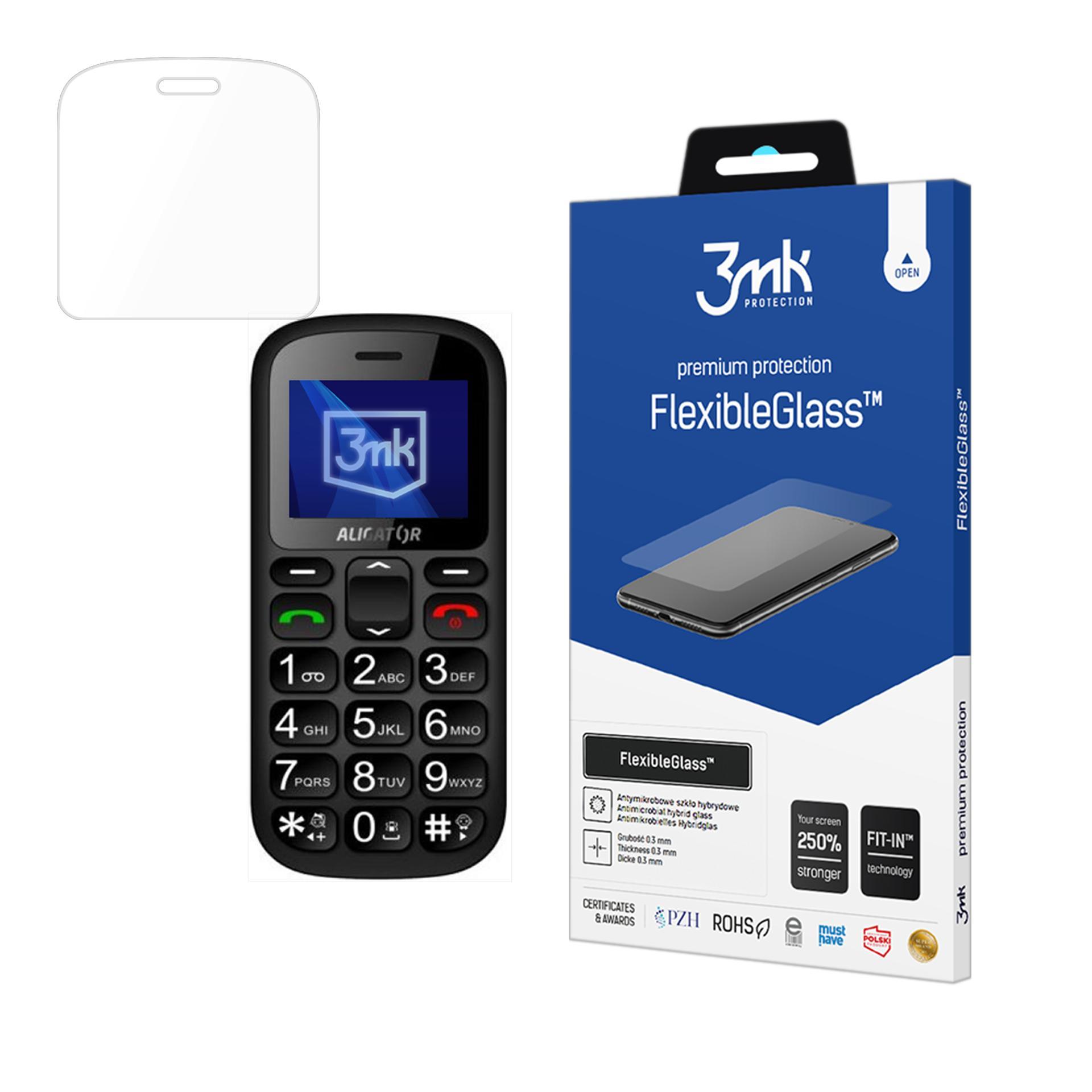 Aligator A321 Senior – 3mk FlexibleGlass telefoni ekraanikaitse