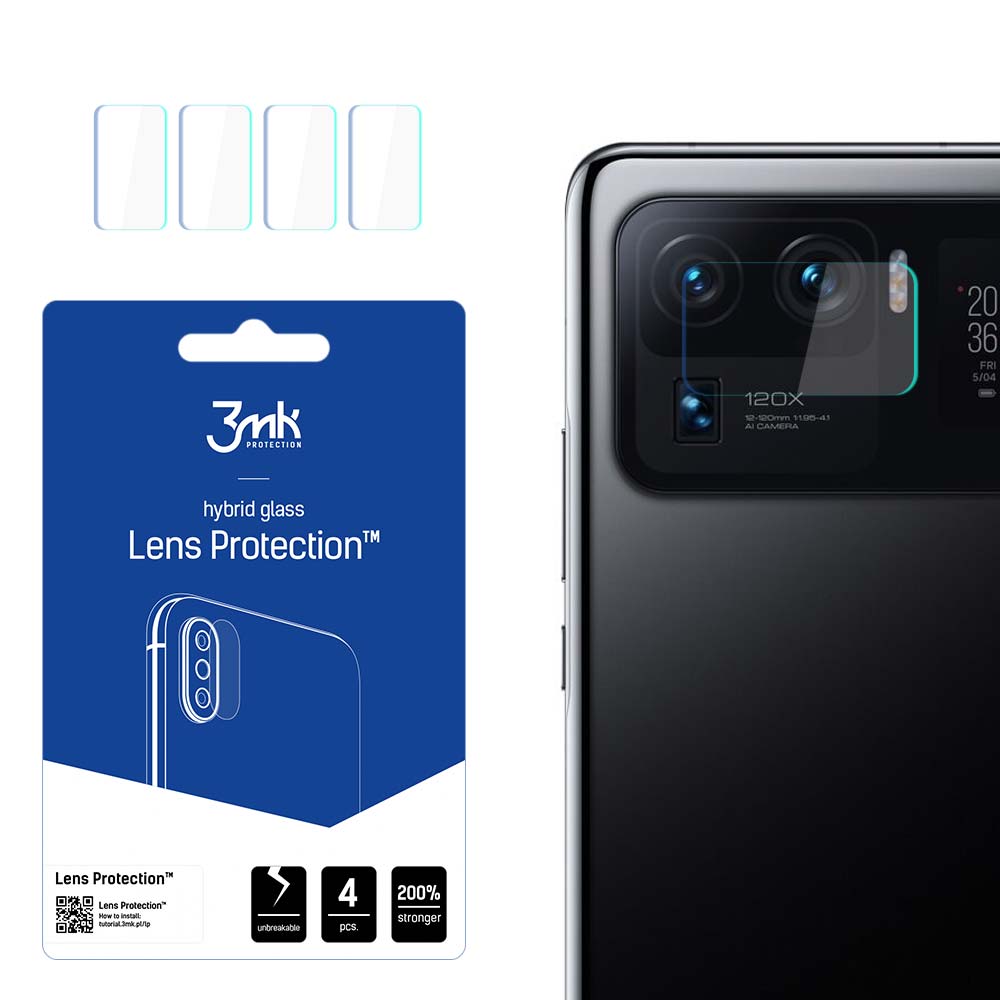 Xiaomi Mi 11 Ultra 5G – 3mk Lens Protection kaamera objektiivi kaitse