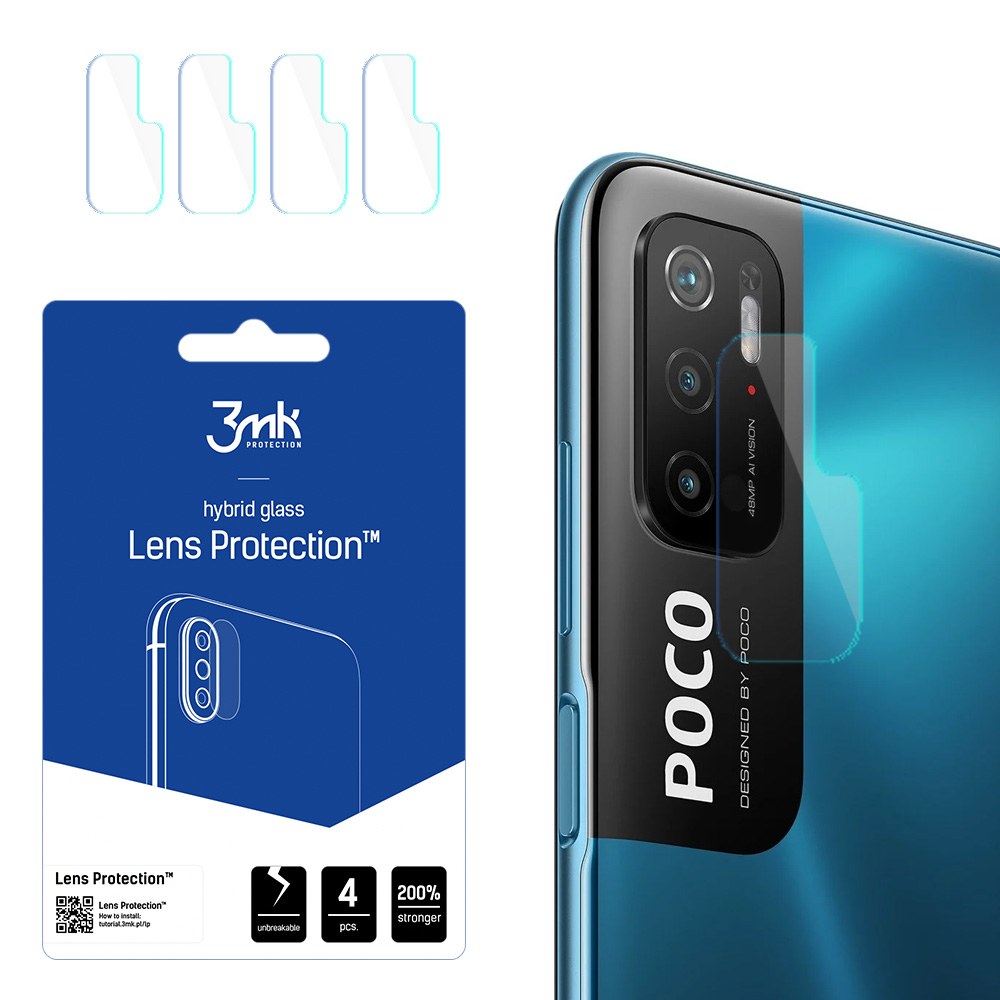 Xiaomi POCO M3 Pro 5G – 3mk Lens Protection kaamera objektiivi kaitse