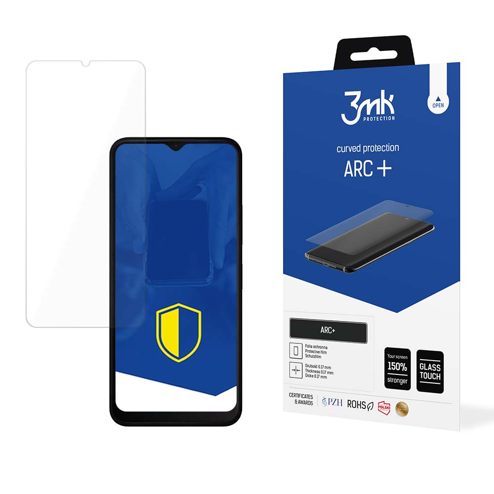 Nokia C32 – 3mk ARC+ telefoni ekraanikaitse