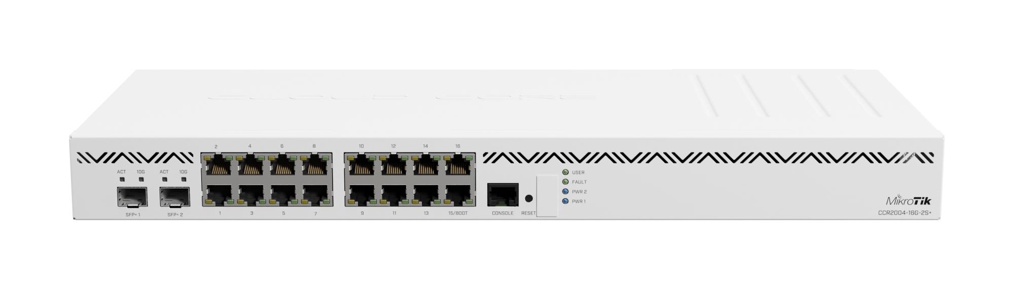 1000M 16-pordine võrguruuter/CCR2004-16G-2S+ MIKROTIK