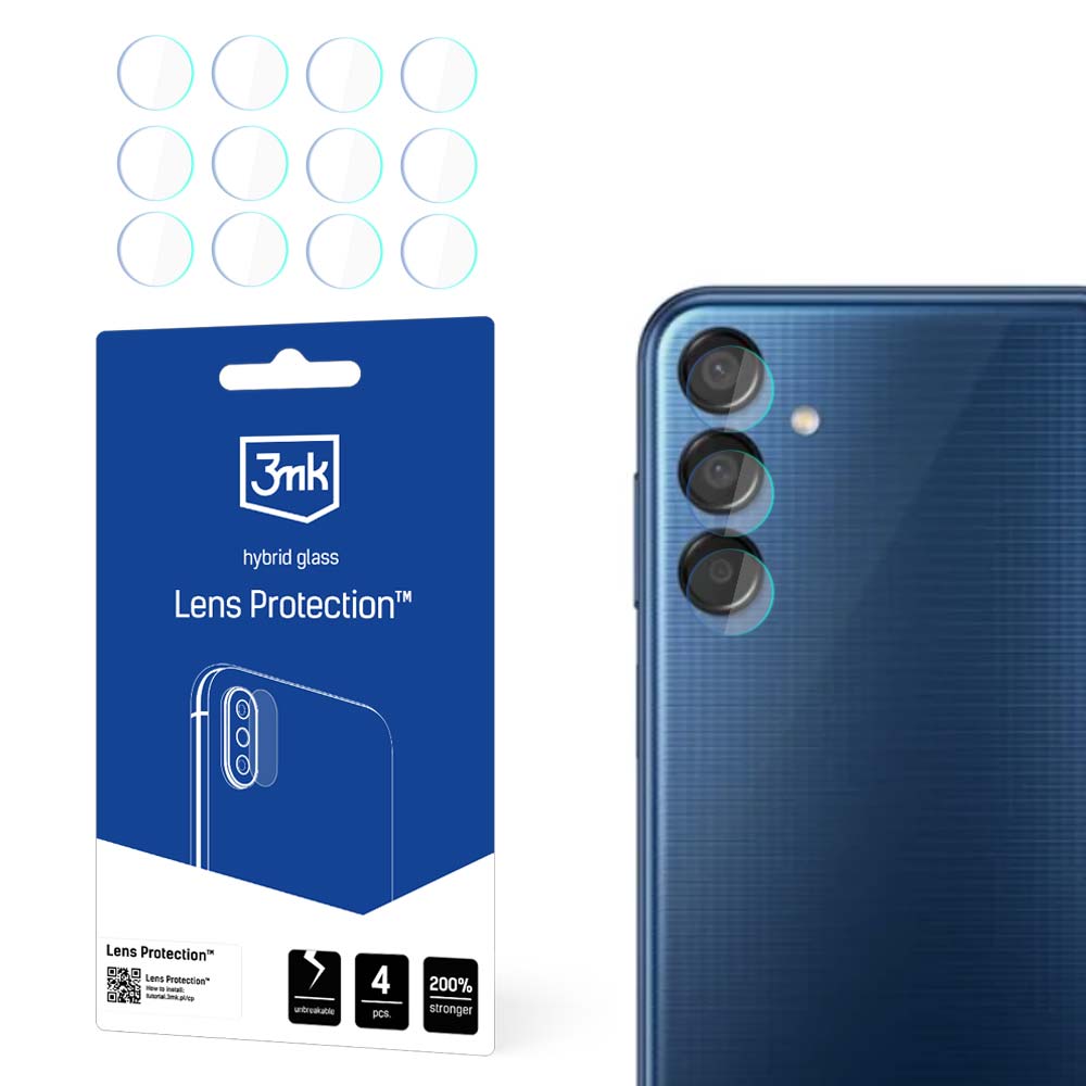 3mk Lens Protection™ hybrid camera glass jaoks Samsung Galaxy M15 5G