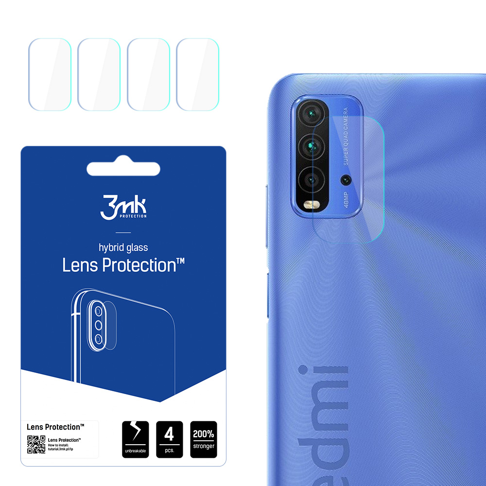 Xiaomi Redmi 9 Power – 3mk Lens Protection kaamera objektiivi kaitse