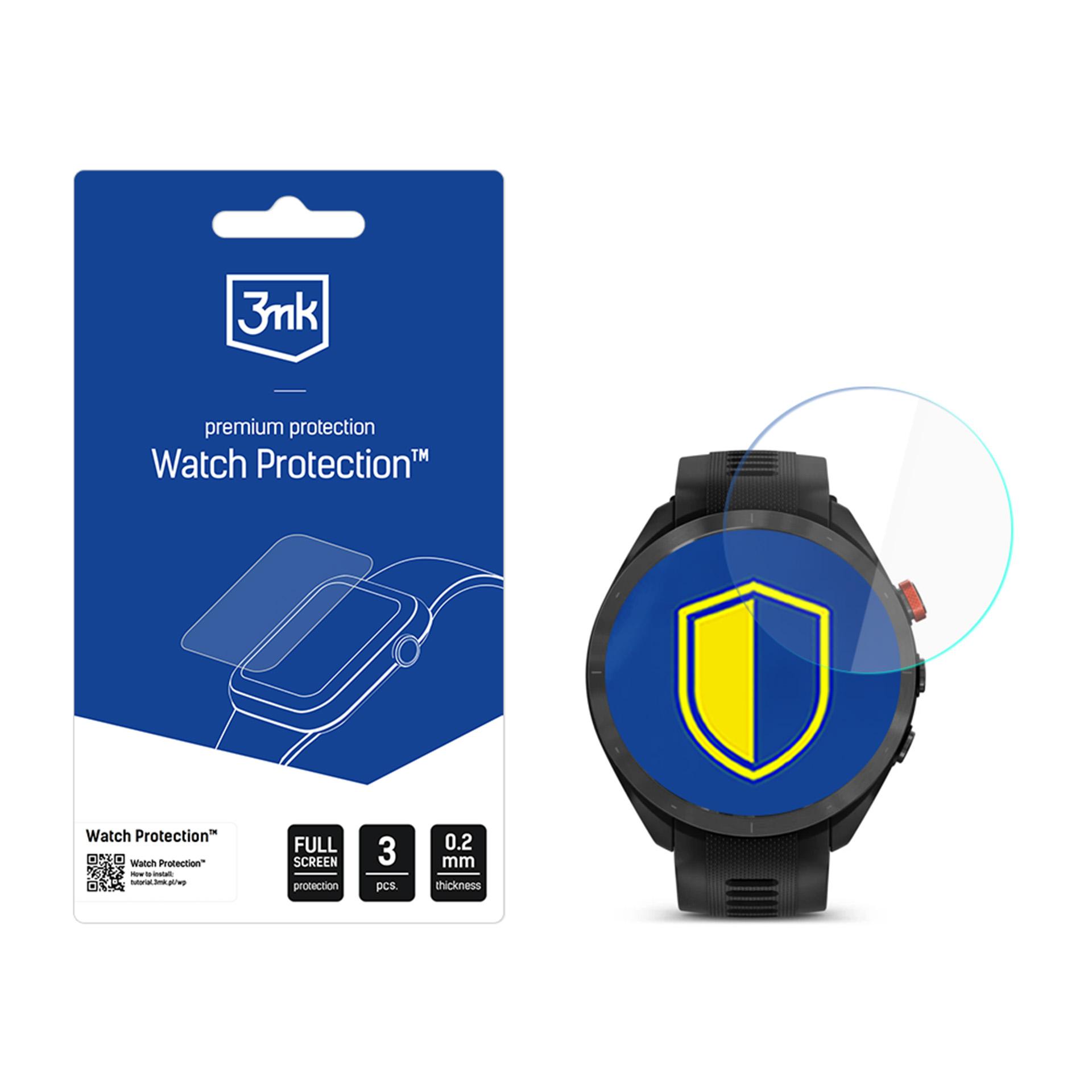 Smartwatch Ekraanikaitse 3mk Watch Protection FlexibleGlass jaoks Garmin Approach S70 47mm