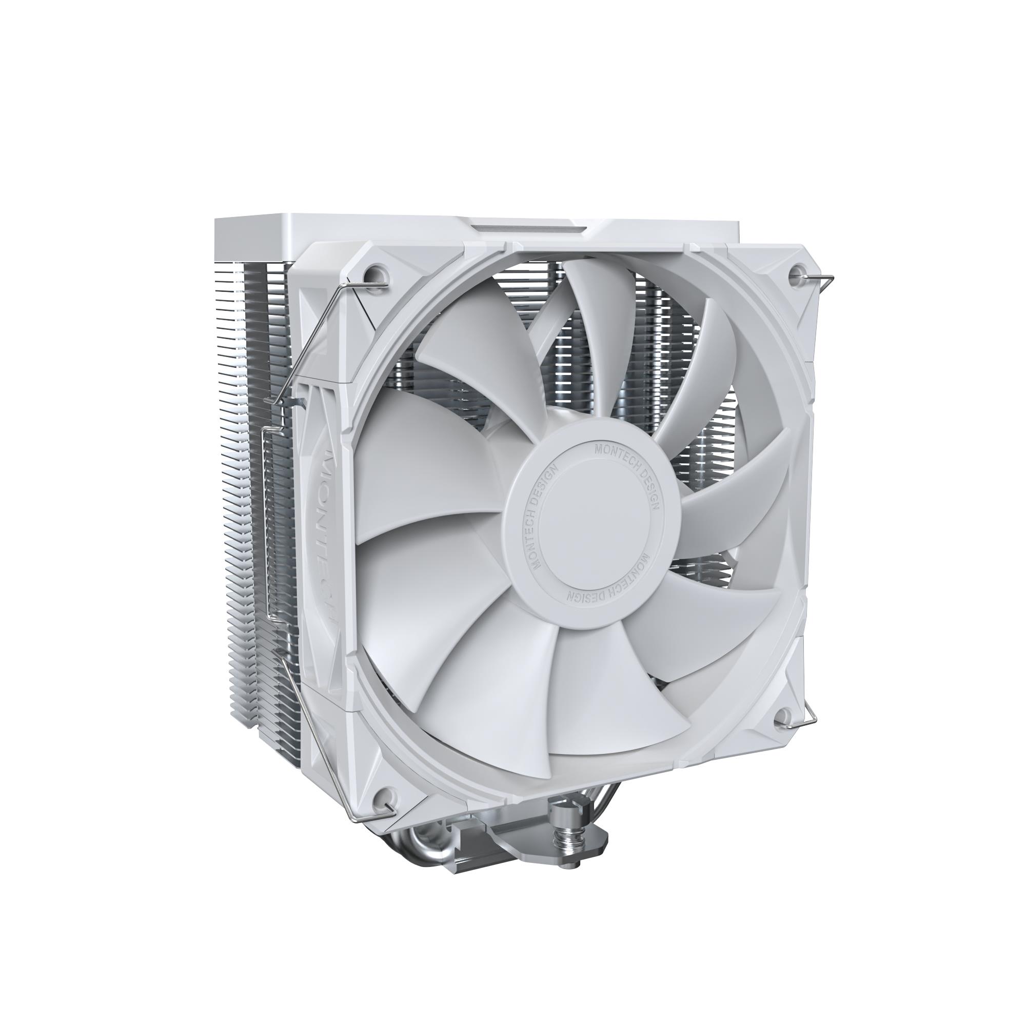 Montech NX400 (W) universaalne protsessori jahuti, valge