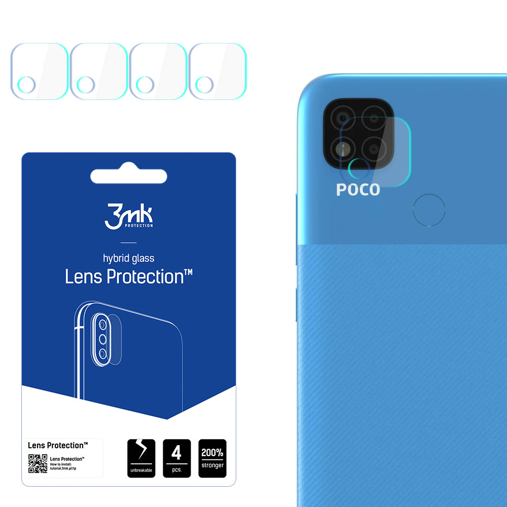 Xiaomi POCO C31 – 3mk Lens Protection kaamera objektiivi kaitse