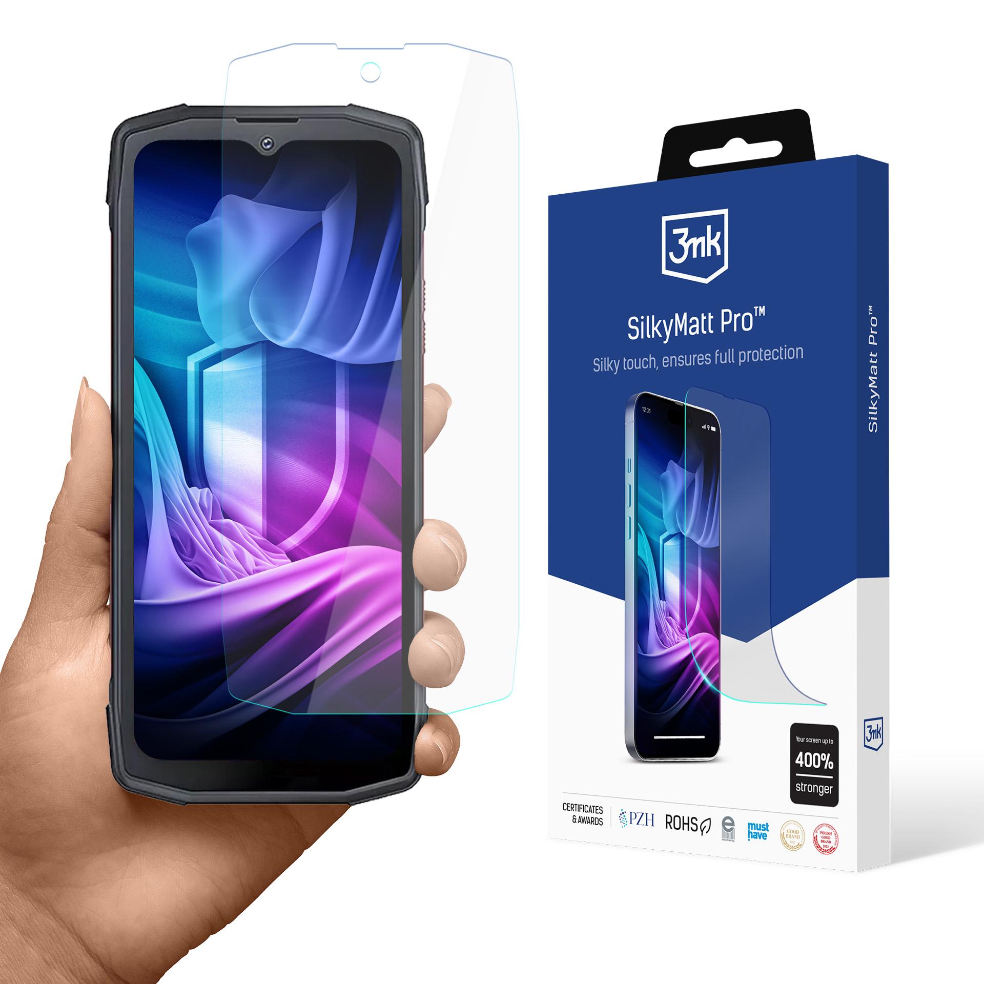 Cubot King Kong Star – 3mk Silky Matt Pro telefoni ekraanikaitse
