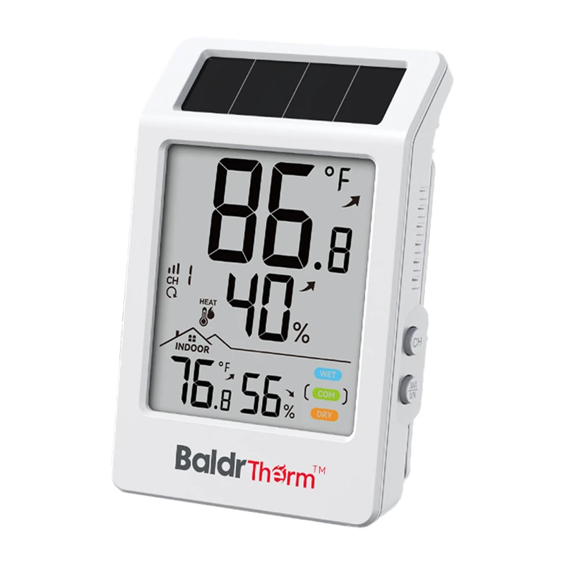 BALDRTHERM B0707 päikeseenergial töötav termohügromeeter