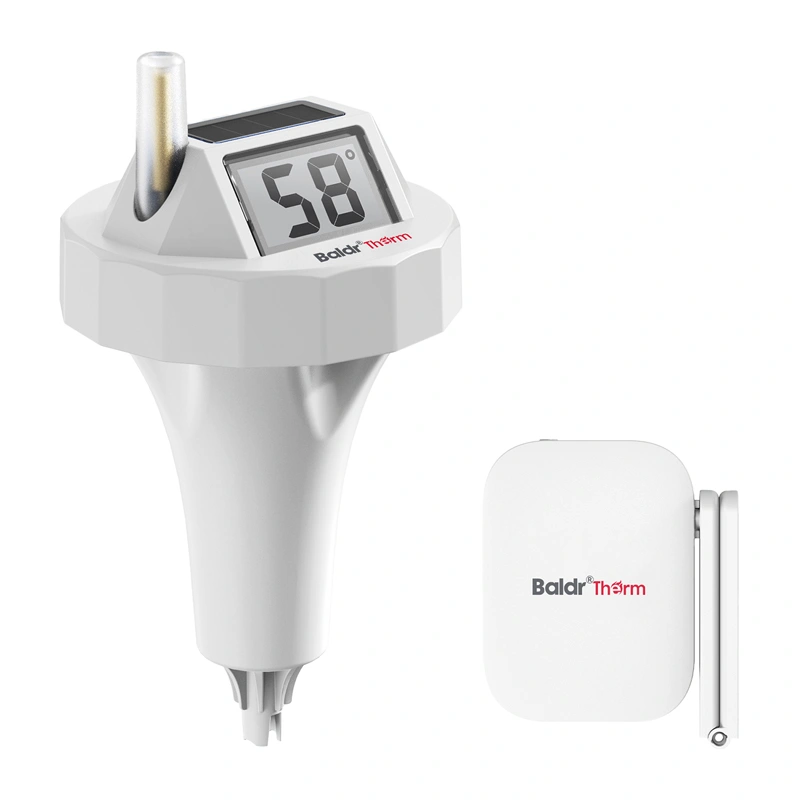 BALDRTHERM HCS0706 Wi-Fi basseinitemperatuuri mõõtja, andur ja jaotur
