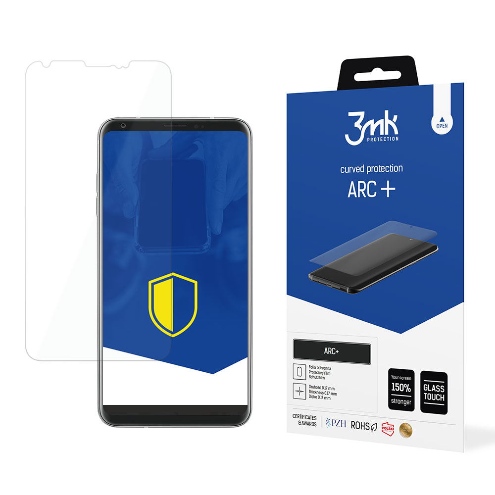 LG V30 – 3mk ARC+ telefoni ekraanikaitse