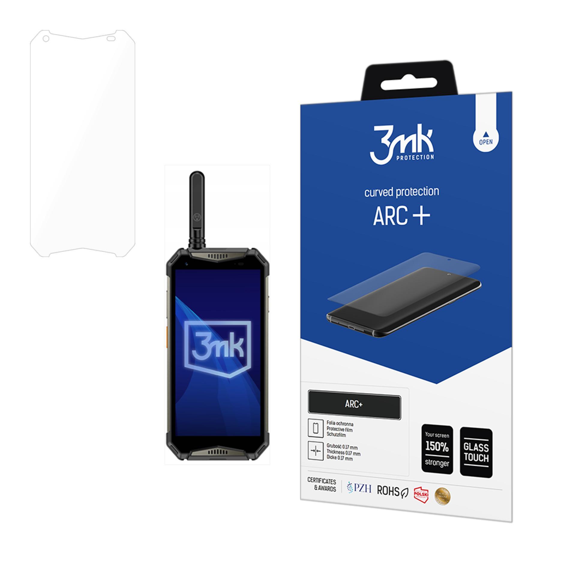 Ulefone Armor 20WT – 3mk ARC+ telefoni ekraanikaitse