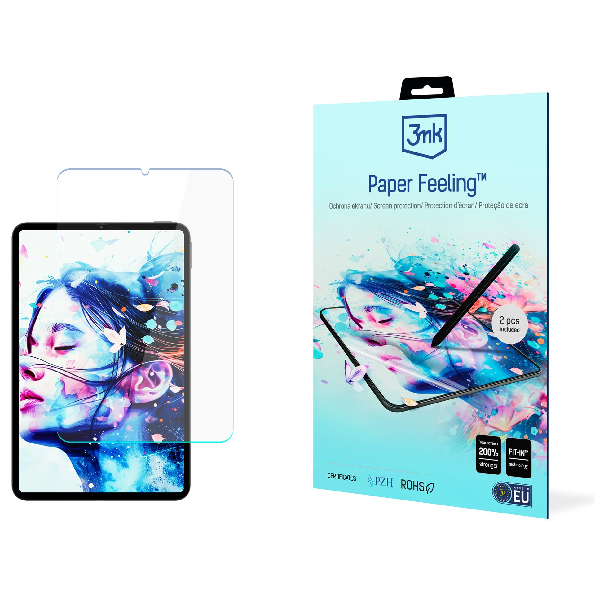 Xiaomi Pad Mini – 3mk Paper Feeling (kuni 11") tahvelarvuti ekraanikaitse