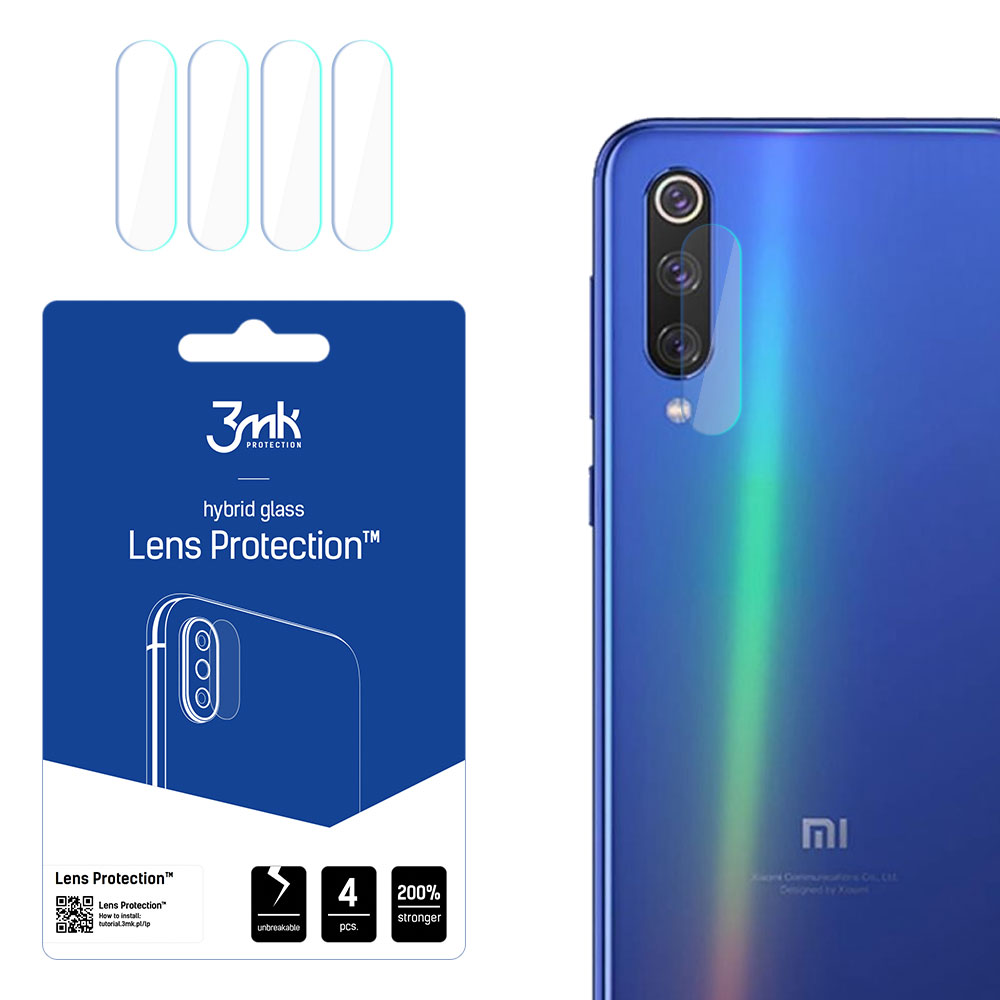Xiaomi Mi 9 SE Global – 3mk Lens Protection kaamera objektiivi kaitse