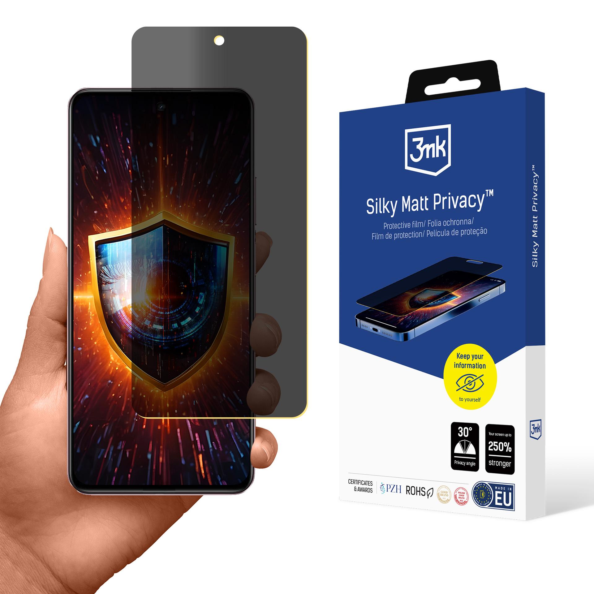 Realme C75x – 3mk Silky Matt Privacy privaatsusfilter