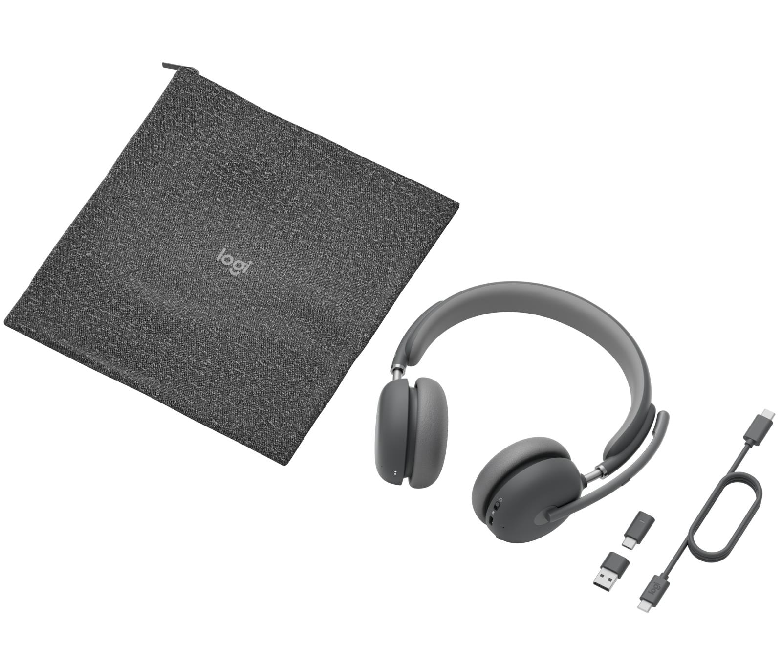 Logitech juhtmeta kõrvaklapid Zone 2 Wireless (981-001311) – grafiithall