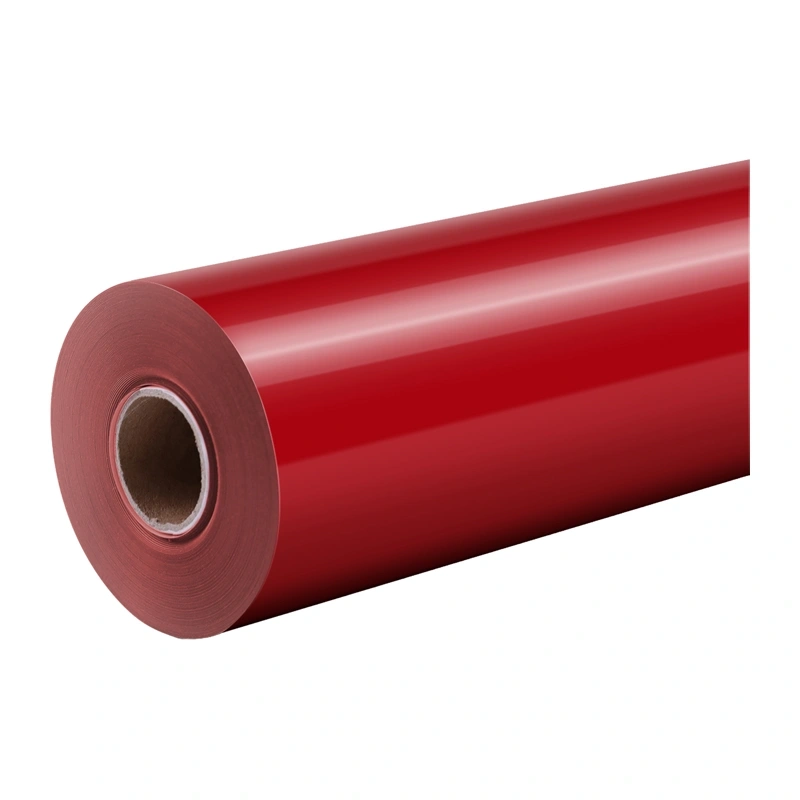 HTVRONT Pure termosiirdekile, 30.5 cm × 1.8 m, punane