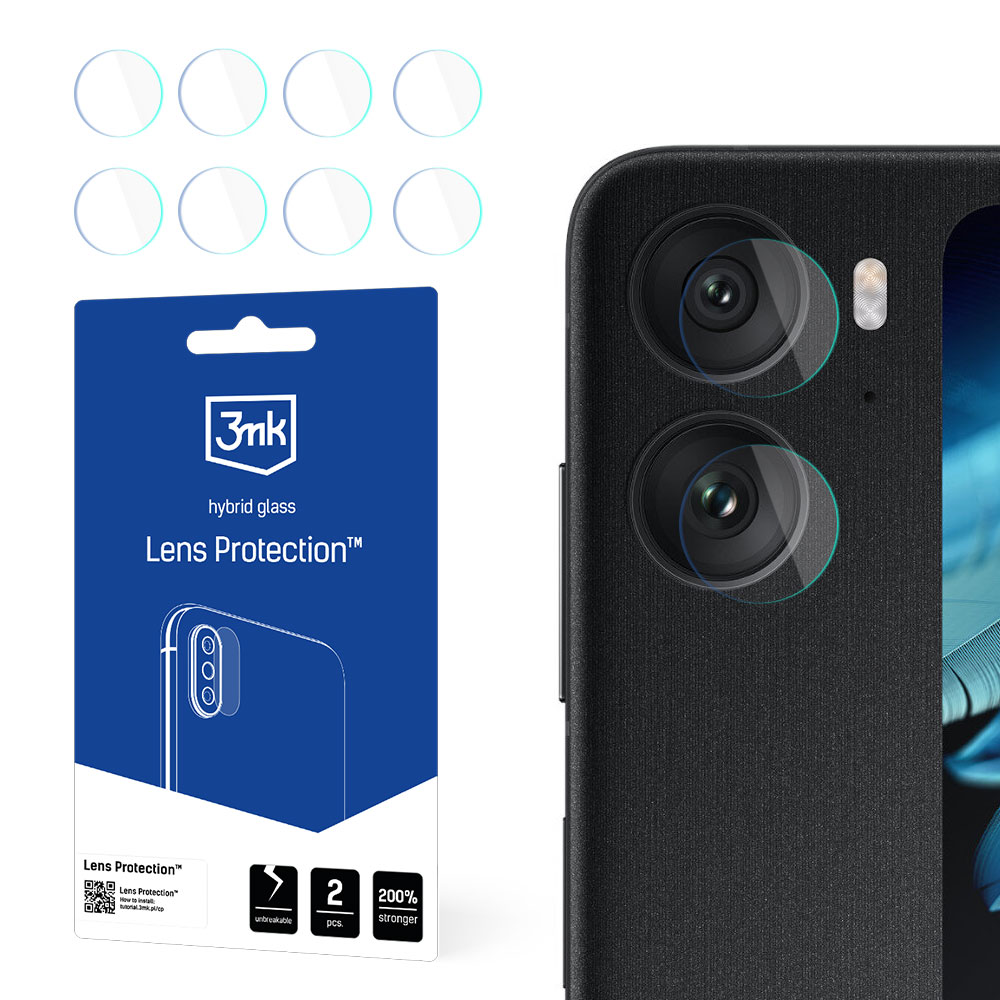 Oppo Find N2 Flip – 3mk Lens Protection kaamera objektiivi kaitse