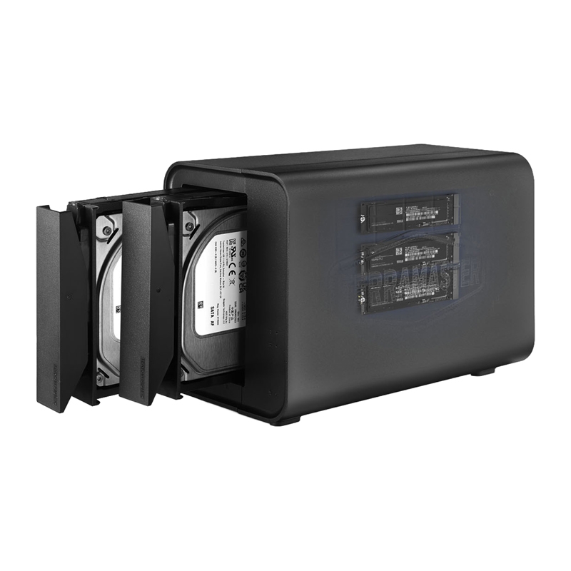 TERRAMASTER D5 Hybrid 5-kettapesaga DAS-korpus