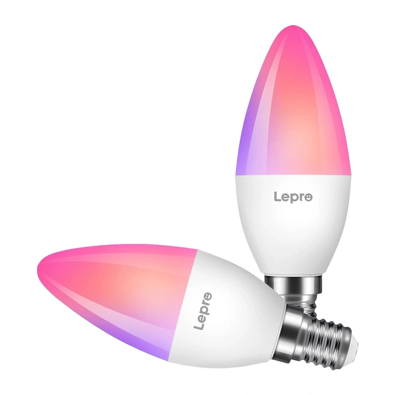 LED-pirn LEPRO BC1-EU-2-W E14, Wi-Fi, Bluetooth