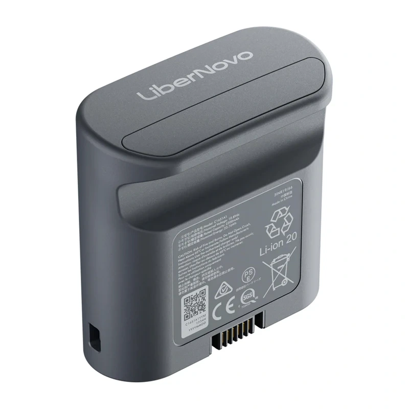 Must (Midnight Black) LiberNovo 2200 mAh laetav aku Omni ja Omni Gen ergonoomilistele toolidele (CP-GW-0000024-00-01)