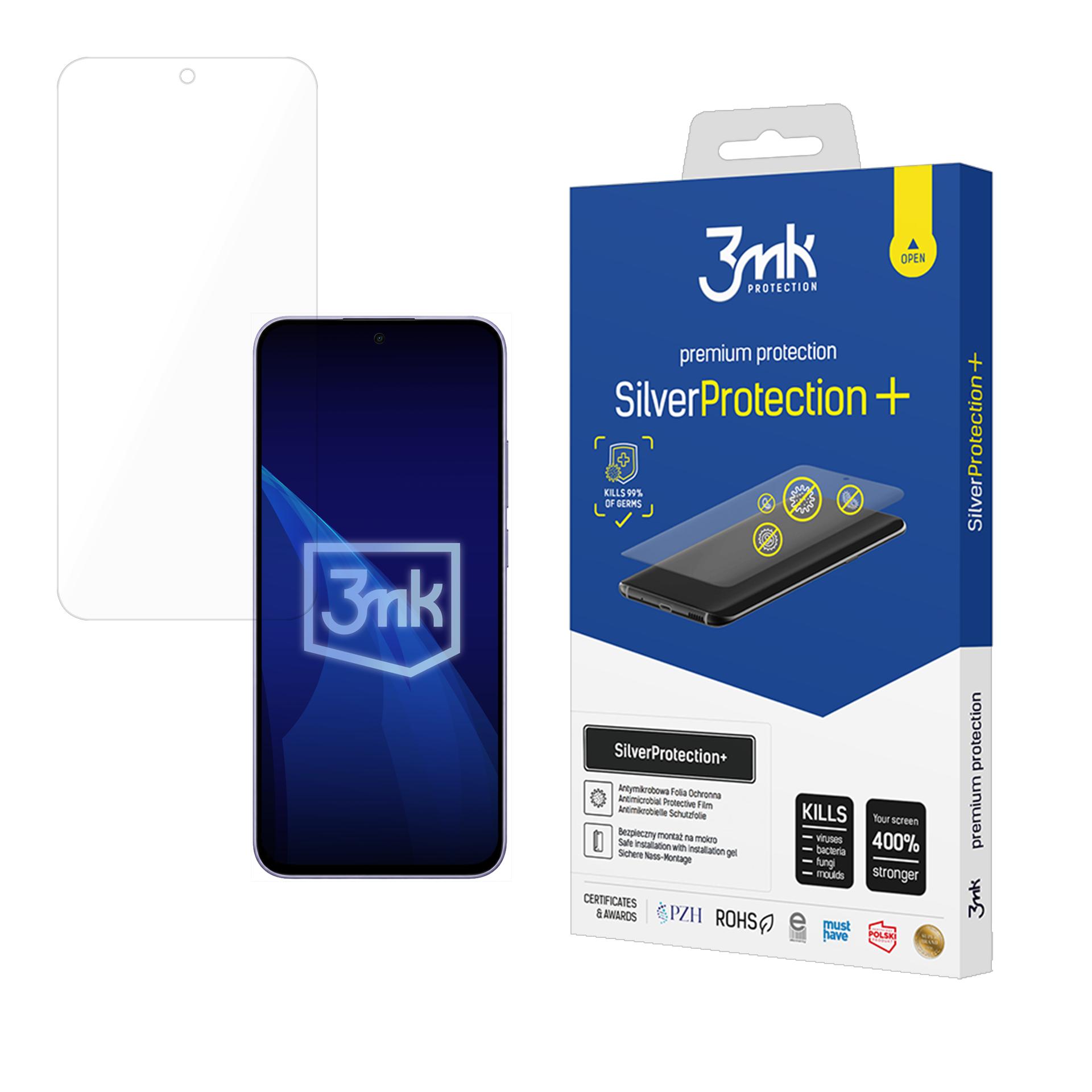 Redmi Note 17 4G/5G – 3mk SilverProtection+ telefoni ekraanikaitse