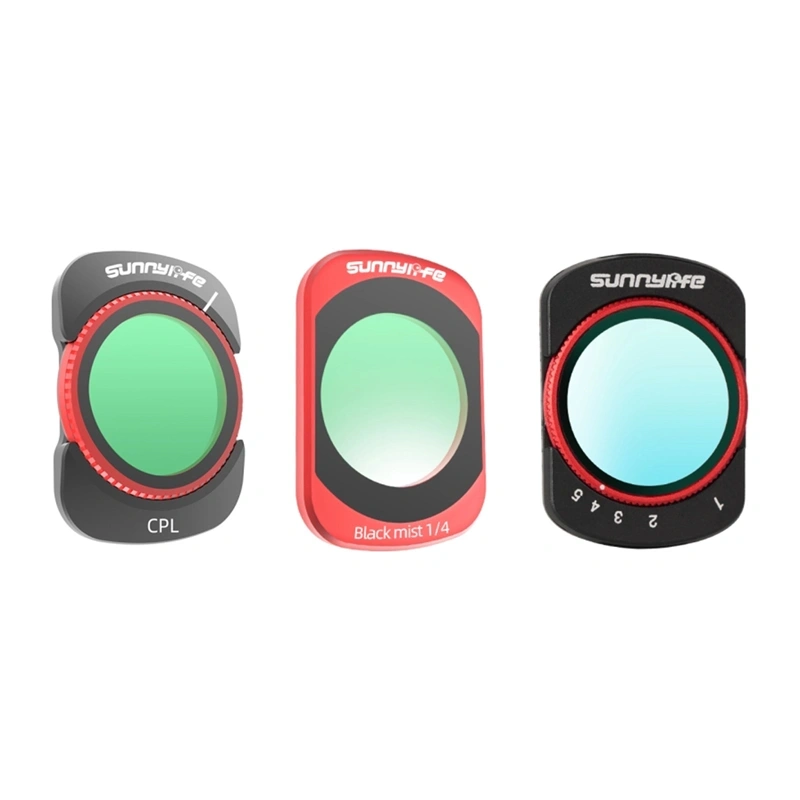 Sunnylife Pocket 4/3 Black Mist 1/4, VND ja CPL filtrikomplekt