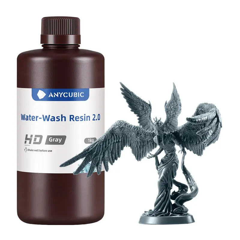 ANYCUBIC Water-Wash Resin 2.0 veega pestav vaik, hall