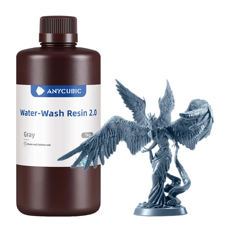 ANYCUBIC Water-Wash Resin 2.0 veega pestav vaik, hall