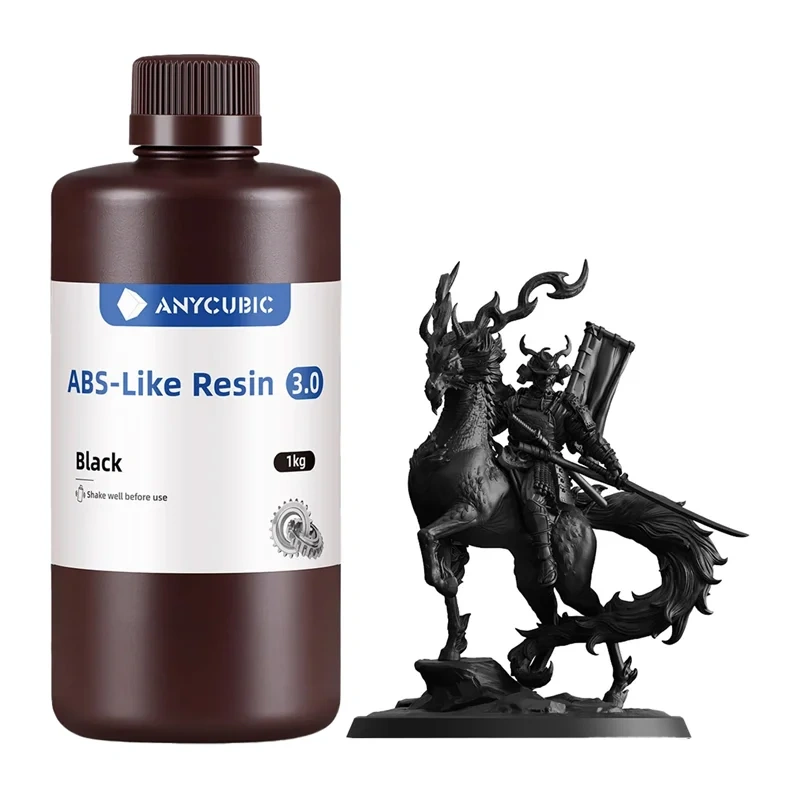 ANYCUBIC ABS-tüüpi vaik 3.0 (värv: must)