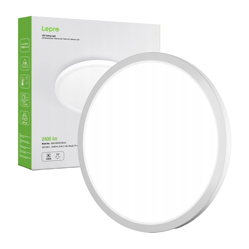 LEPRO 1500039-DW-EU 24W 2400lm laevalgusti