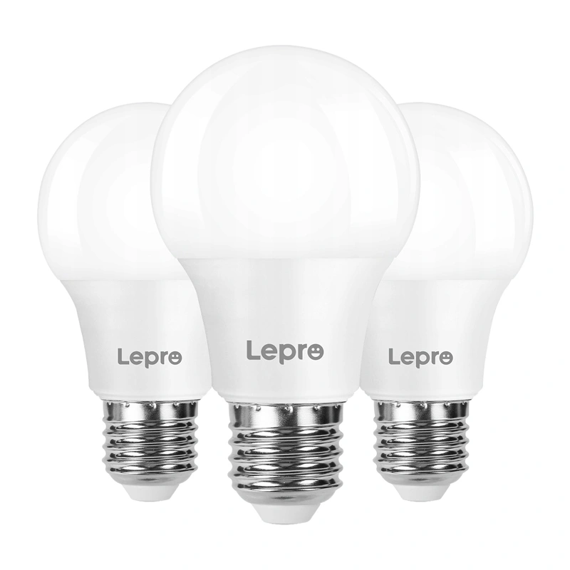 LEPRO 100089-WW-EU-3 LED-lamp, E27, A60, 8.5W (60W), 806 lm, 2700K (soe valge valgus), 180°, 3 tk pakend