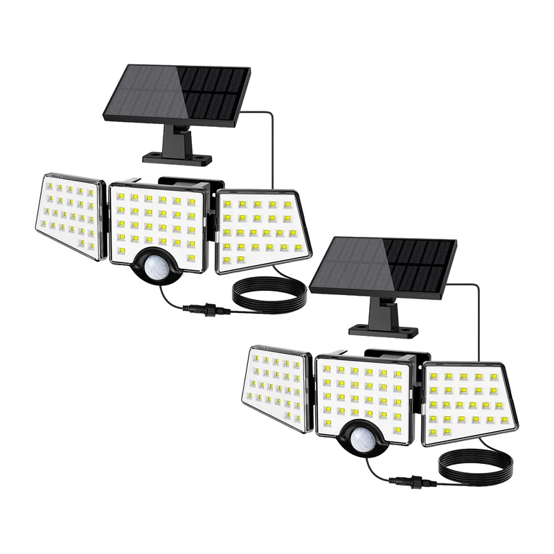 LEPRO 640005-DW-2 päikeseenergial lamp, 2 tk pakend