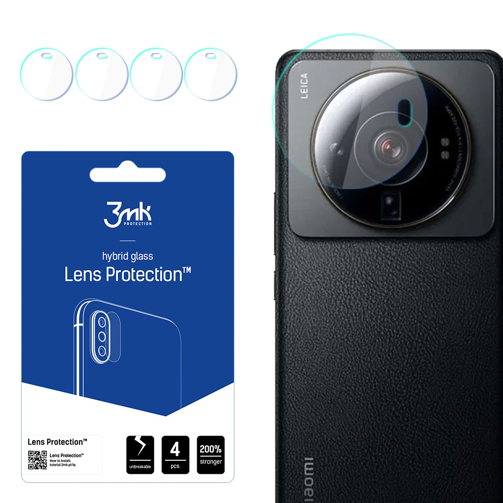 Xiaomi 12S Ultra – 3mk Lens Protection kaamera objektiivi kaitse