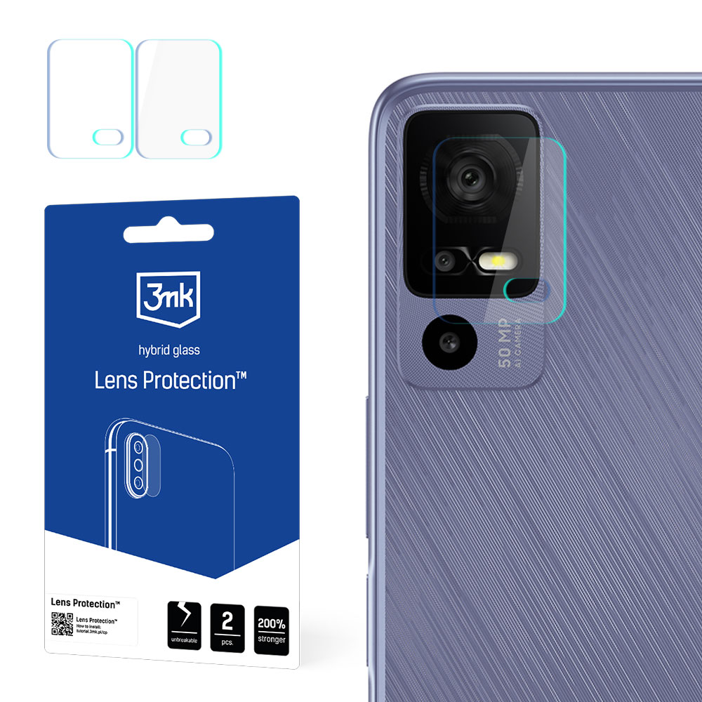TCL 40R 5G – 3mk Lens Protection kaamera objektiivi kaitse