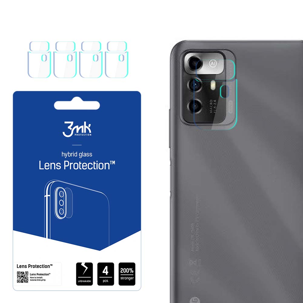 ZTE Blade A72 5G – 3mk Lens Protection kaamera objektiivi kaitse