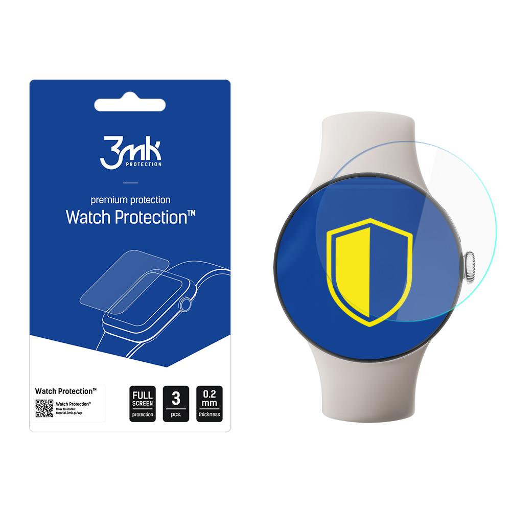 Google Pixel Watch 3 – 3mk Watch Protection ARC nutikella ekraanikaitse