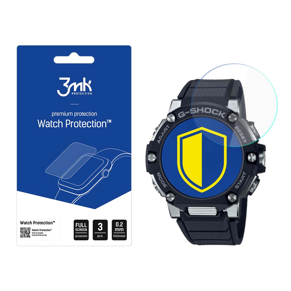 G-Shock GST B300 – 3mk Watch Protection FlexibleGlass nutikella ekraanikaitse