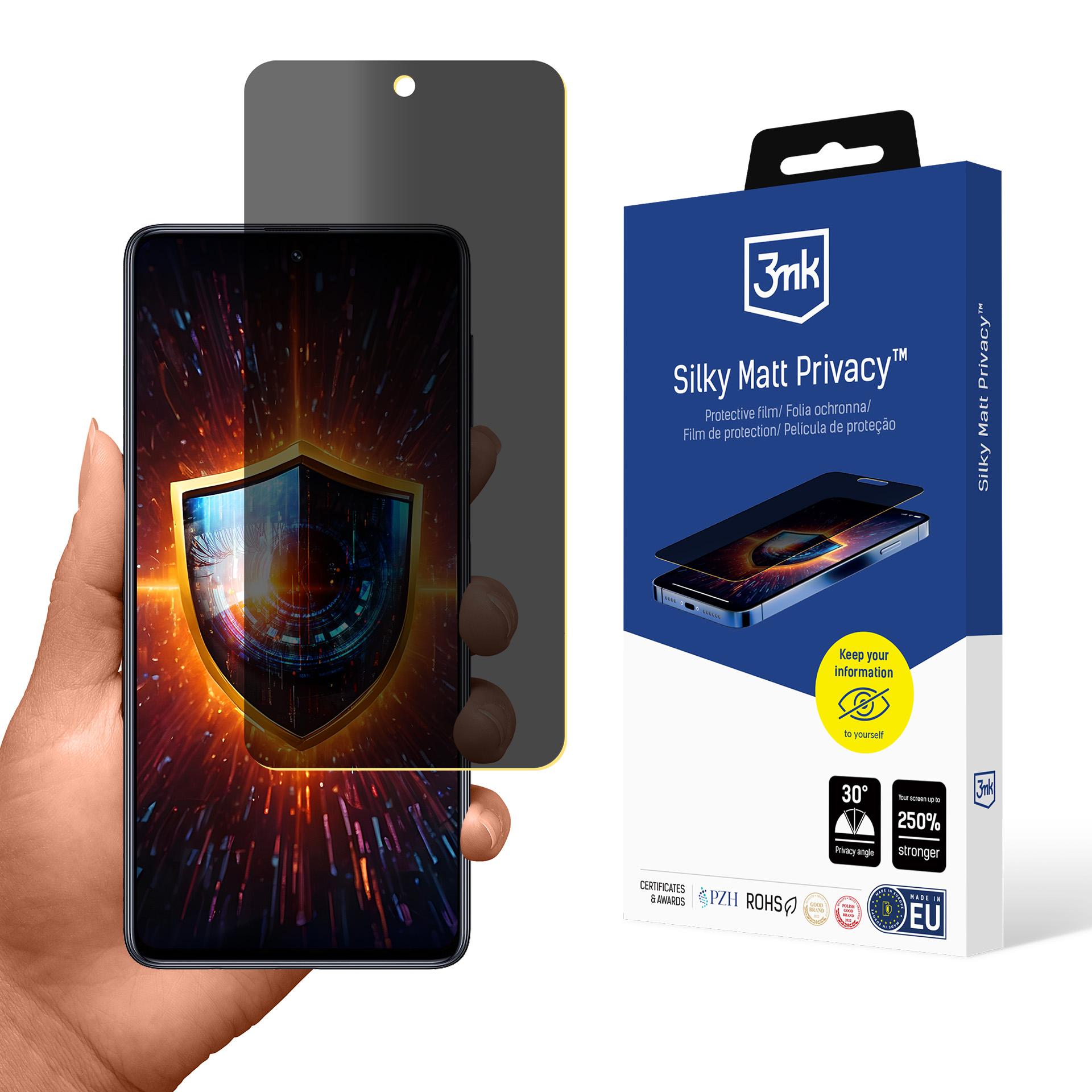 Samsung Galaxy M51 – 3mk Silky Matt Privacy privaatsusfilter