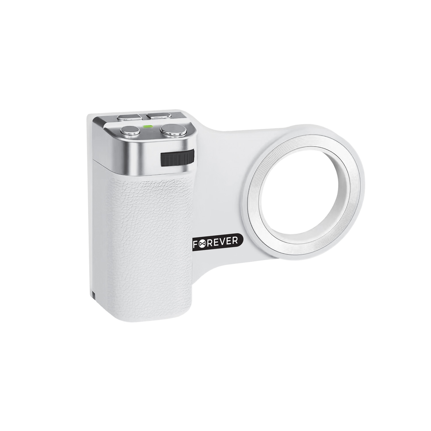 Forever PHSS-100 Bluetooth-telefonihoidik/selfipulk MagSafe'ile, valge