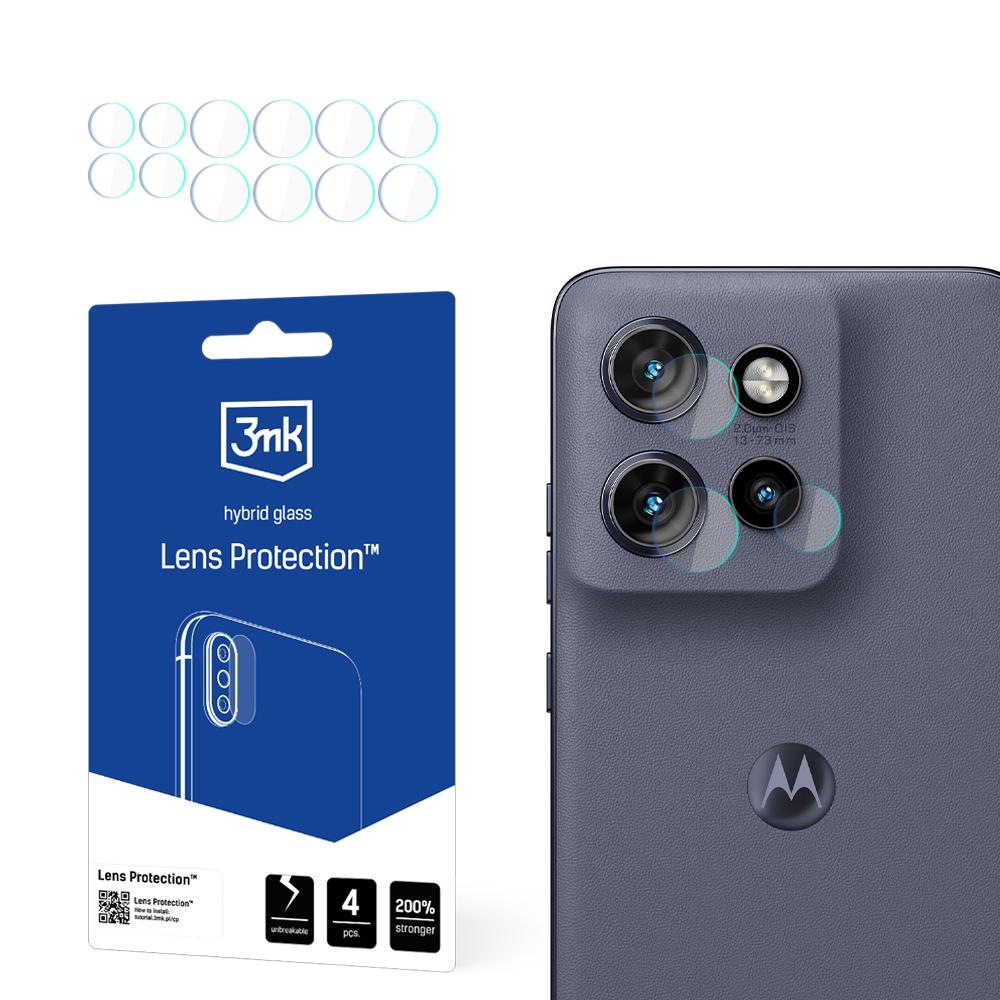 3mk Lens Protection Hybrid Camera Glass jaoks Motorola Edge 50 5G