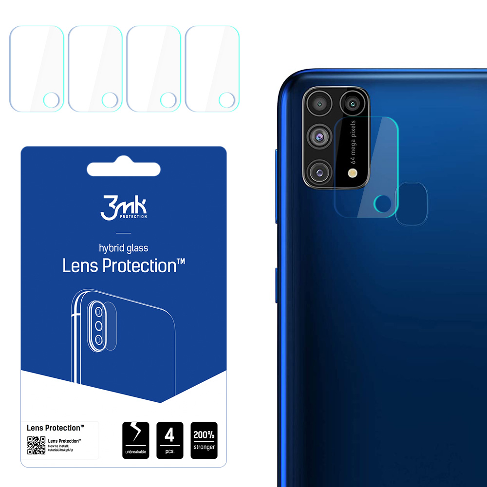 Samsung Galaxy M31/M31 Prime – 3mk Lens Protection kaamera objektiivi kaitse