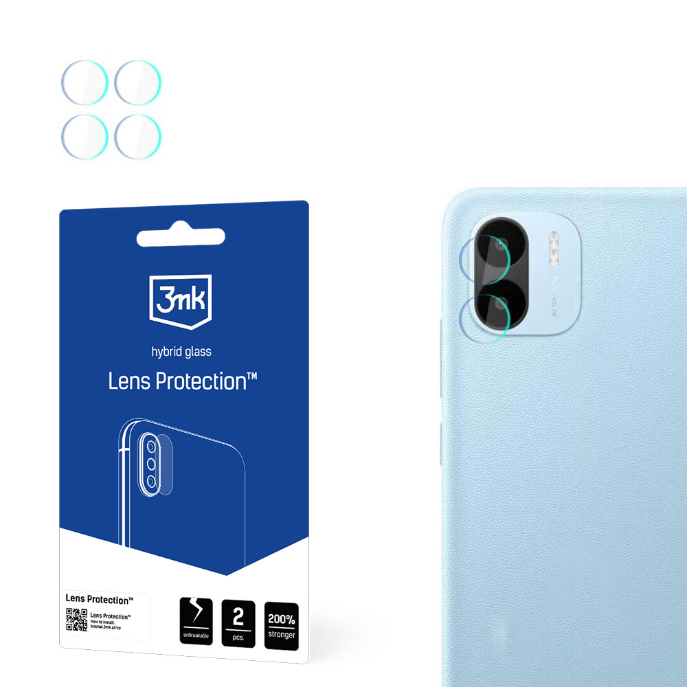 Redmi A2/A2+ – 3mk Lens Protection kaamera objektiivi kaitse