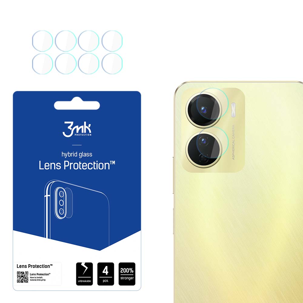 Vivo Y16 – 3mk Lens Protection kaamera objektiivi kaitse