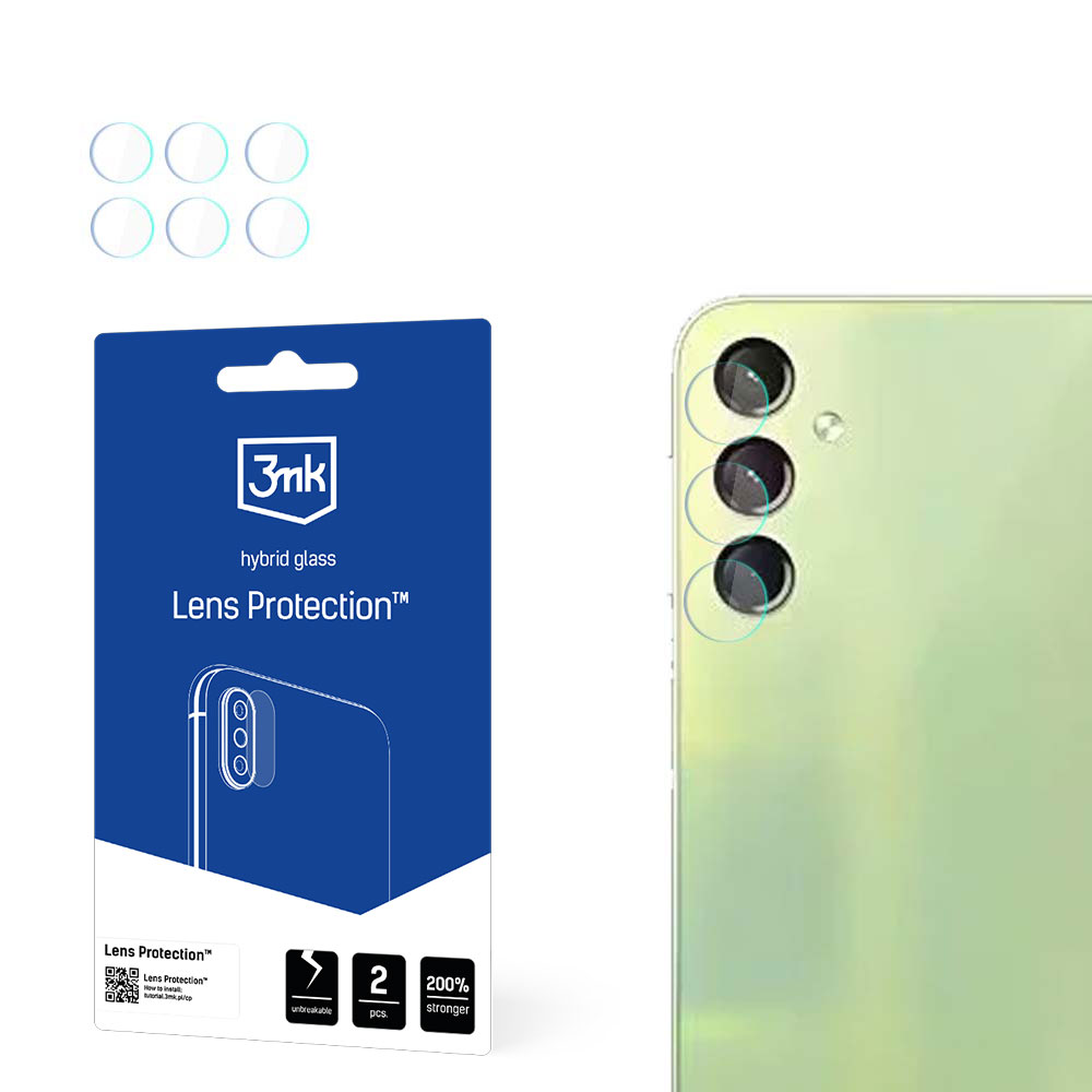 Samsung Galaxy A24 4G – 3mk Lens Protection kaamera objektiivi kaitse