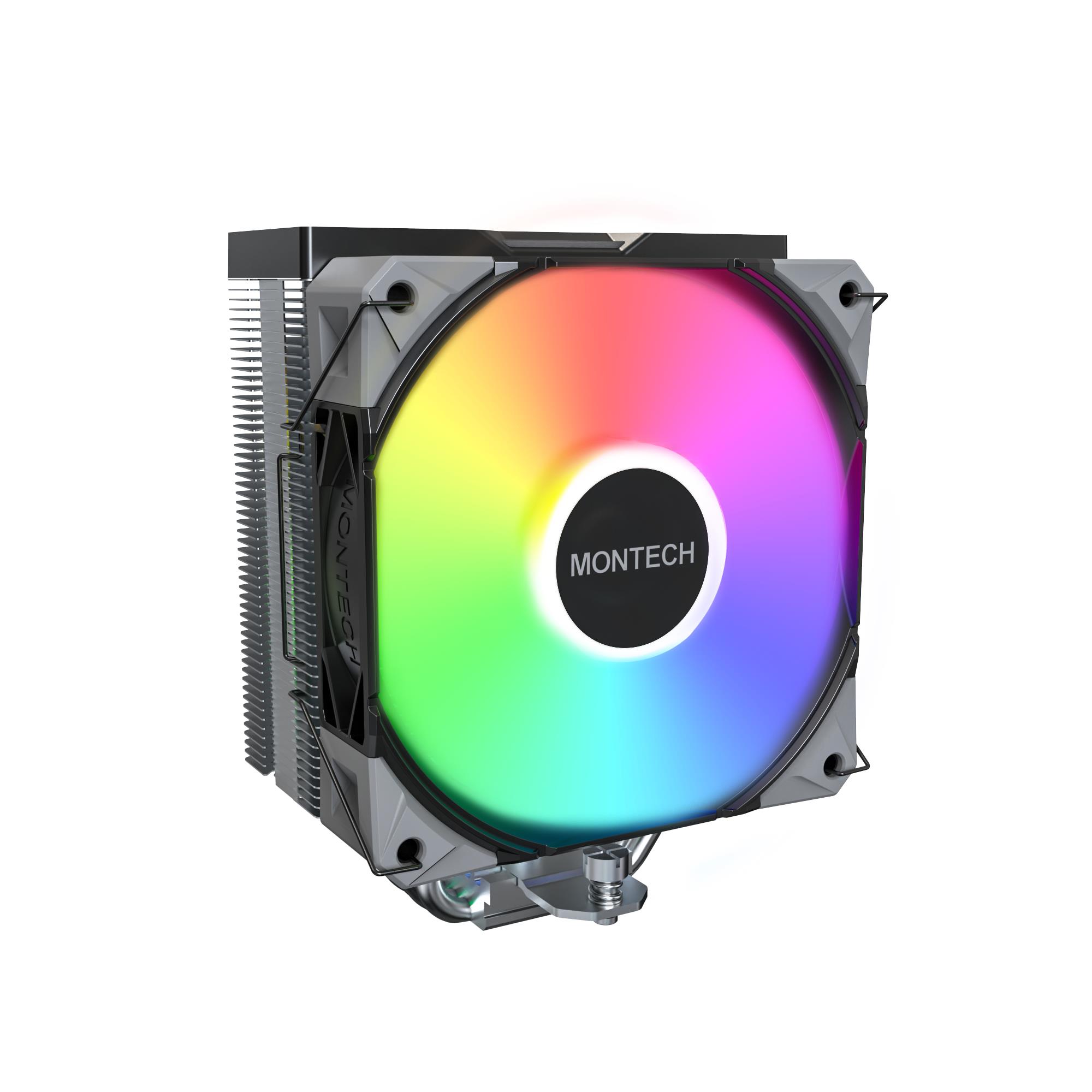 Montech NX400 ARGB (B) universaalne protsessori jahuti, must