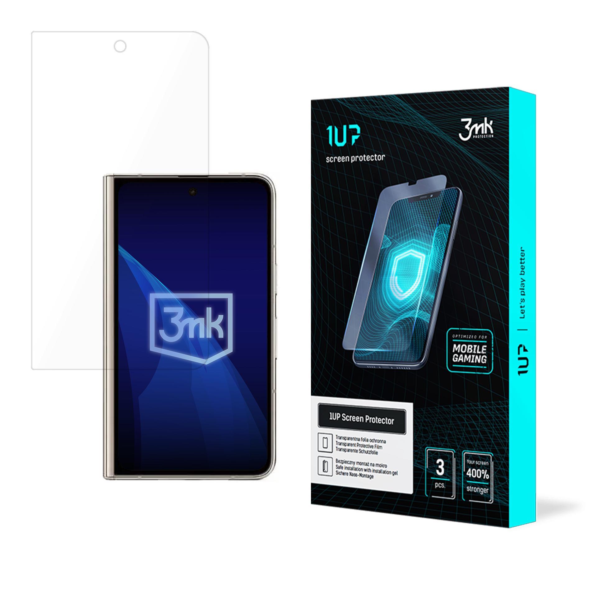 Google Pixel Fold (front) – 3mk 1UP telefoni ekraanikaitse