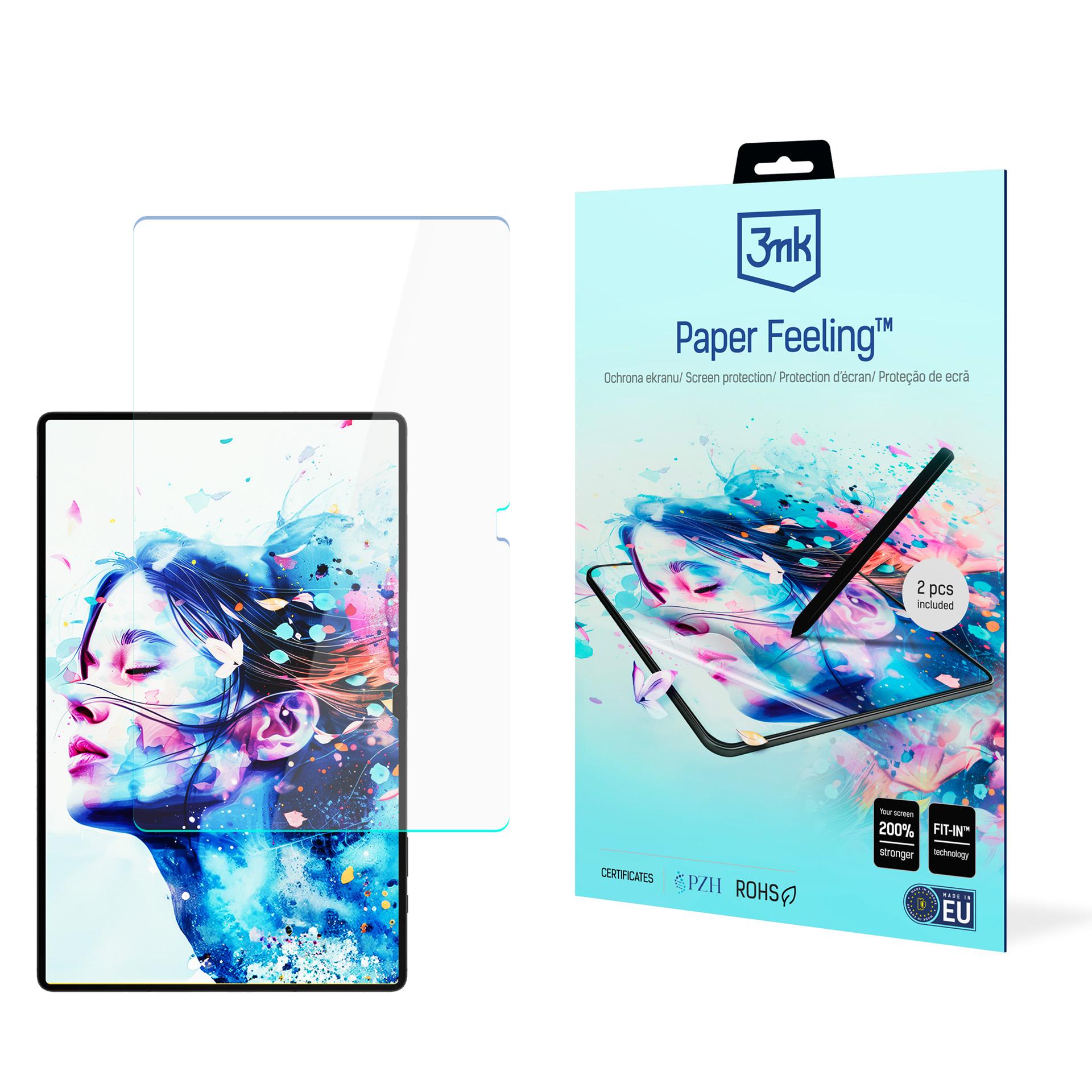 Samsung Galaxy Tab S9 Ultra – 3mk Paper Feeling (kuni 15") arvuti ekraanikaitse