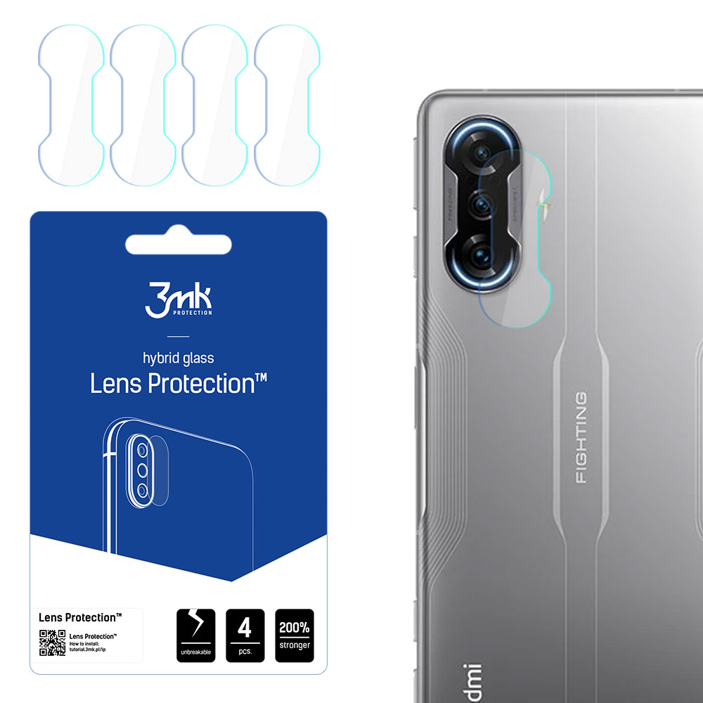 Xiaomi Redmi K40 GE 5G – 3mk Lens Protection kaamera objektiivi kaitse
